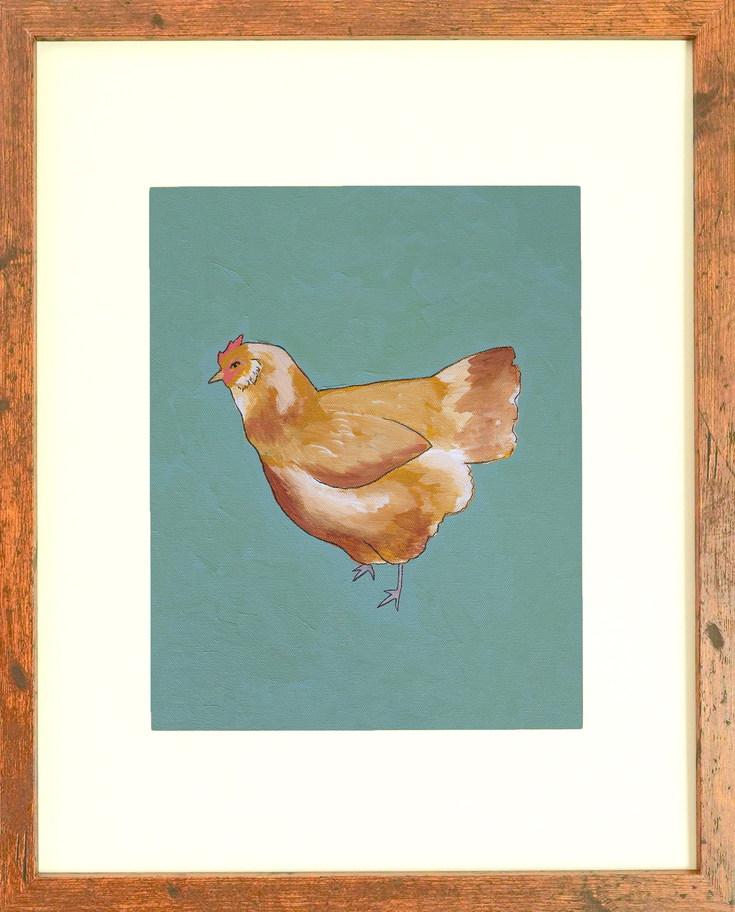 "Buff Ameraucana" Paper Print