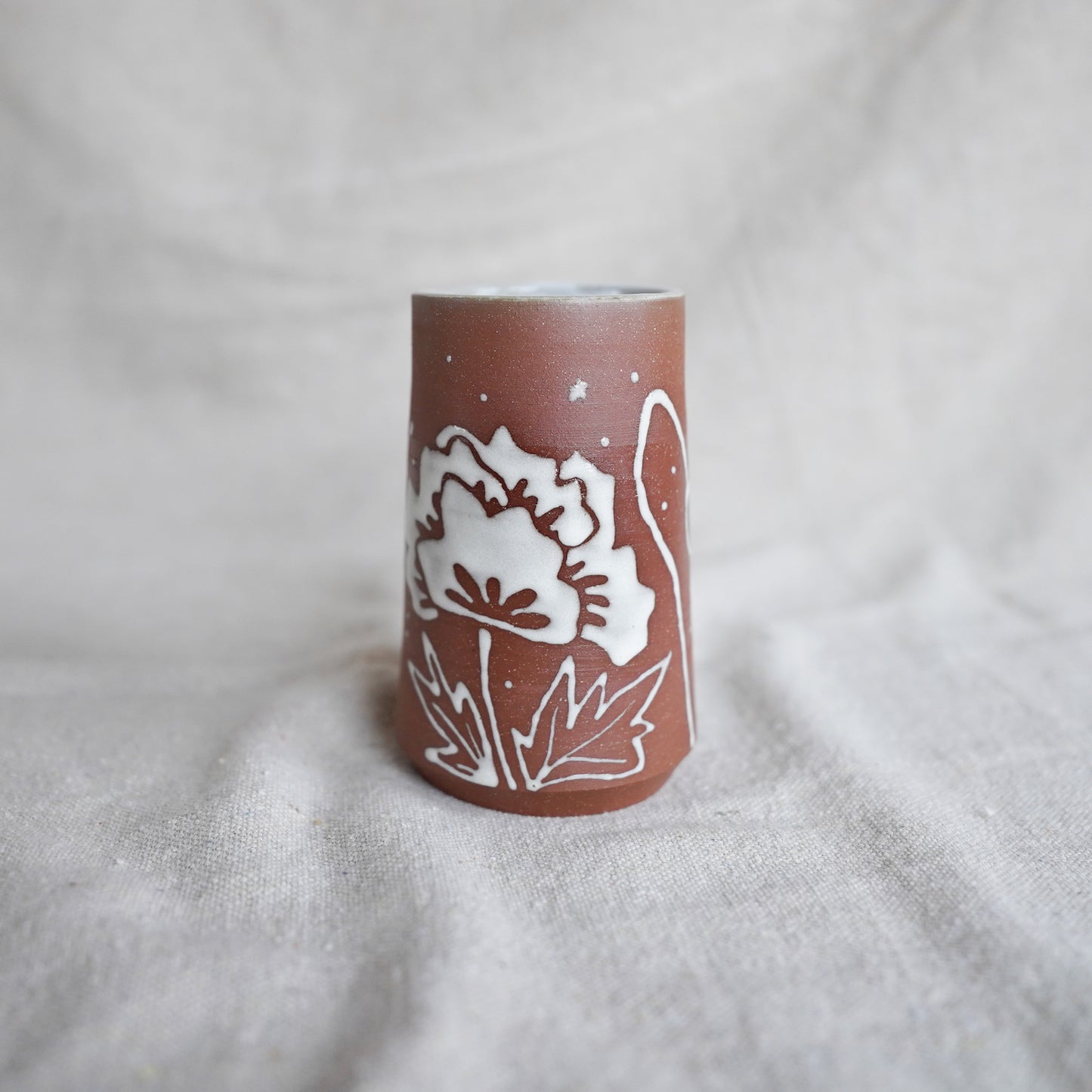 Brown and White Vase no. 3