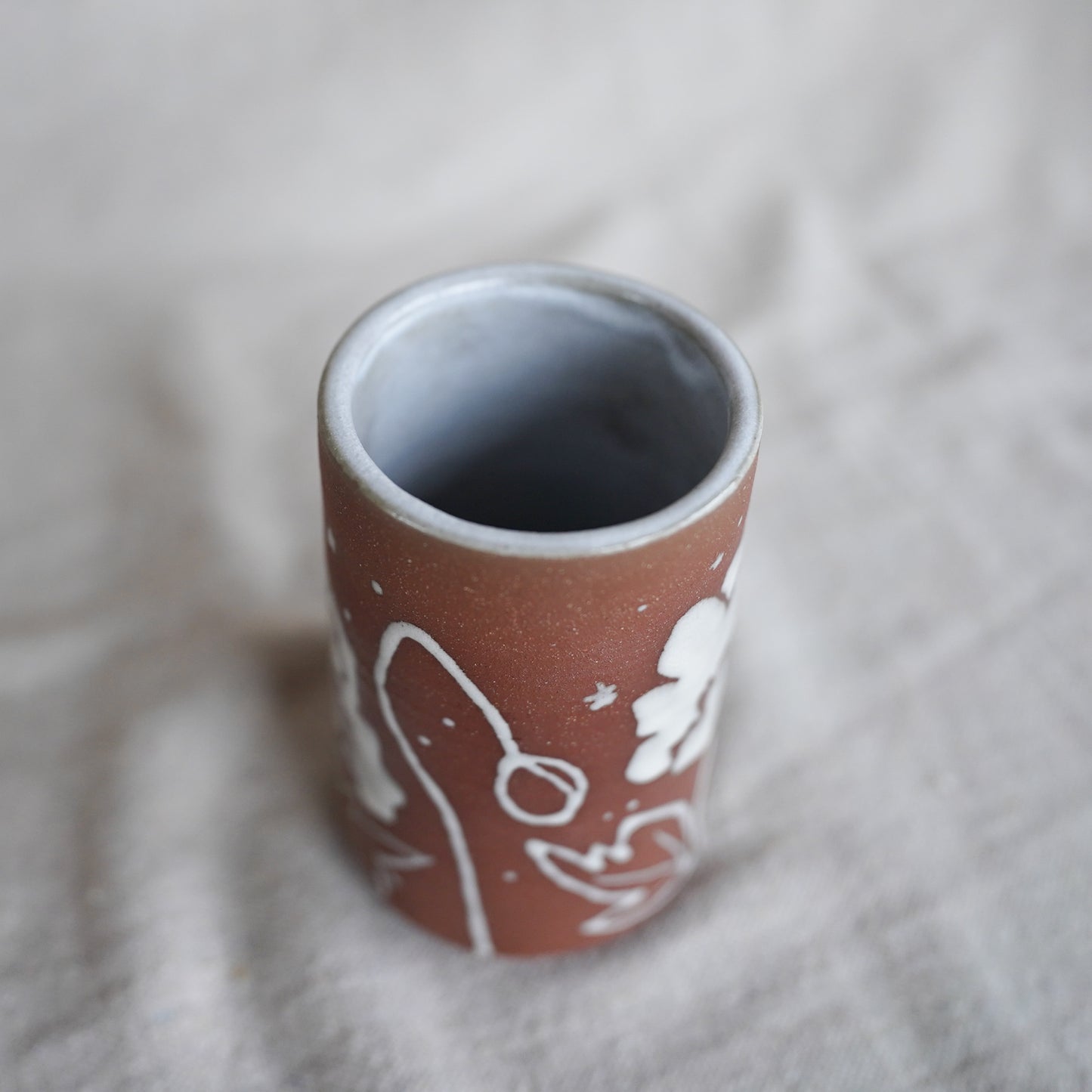 Brown and White Vase no. 3