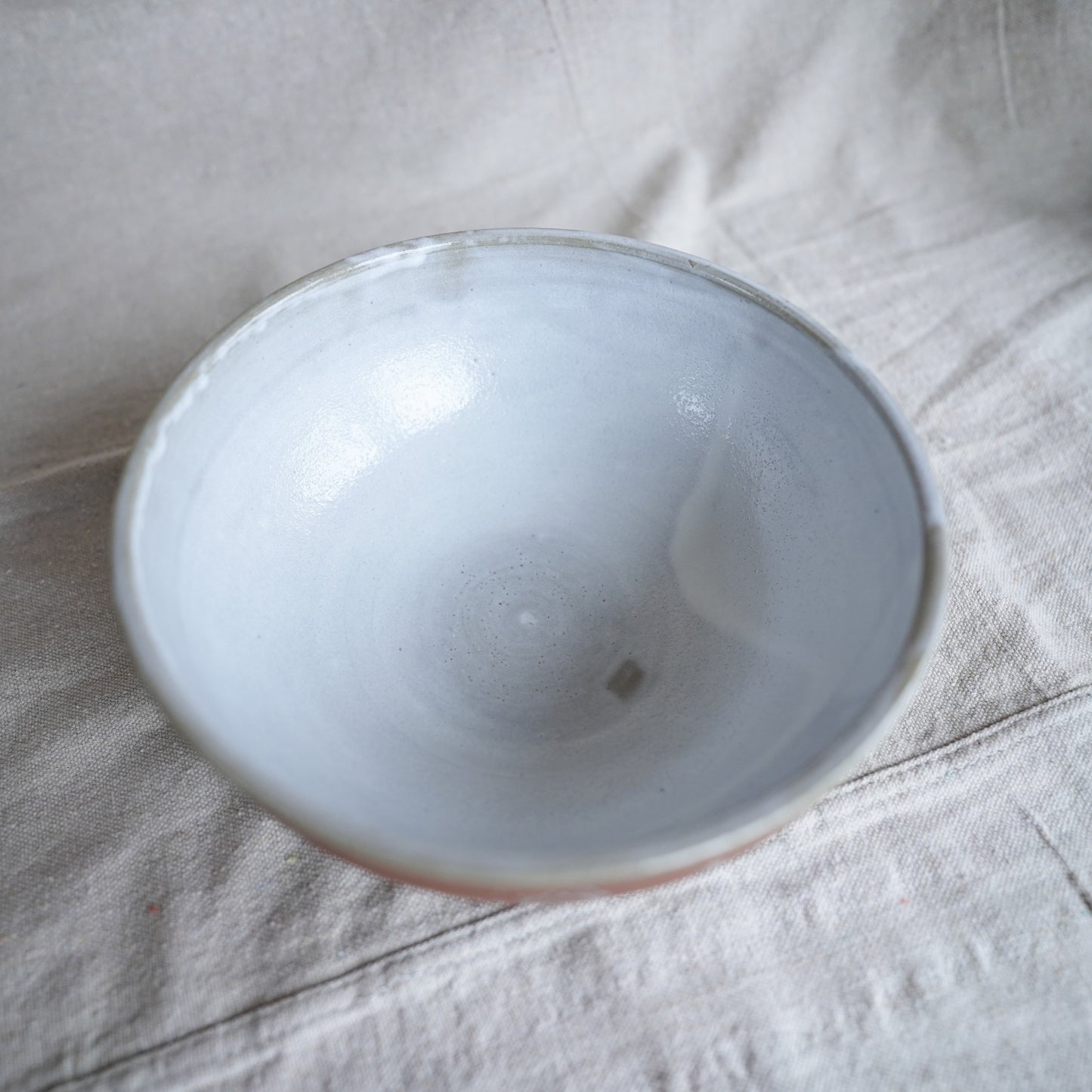 Brown and White Mixing Bowl