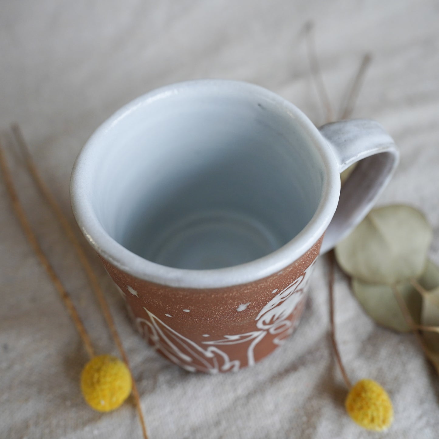 Brown and White Mug no. 1