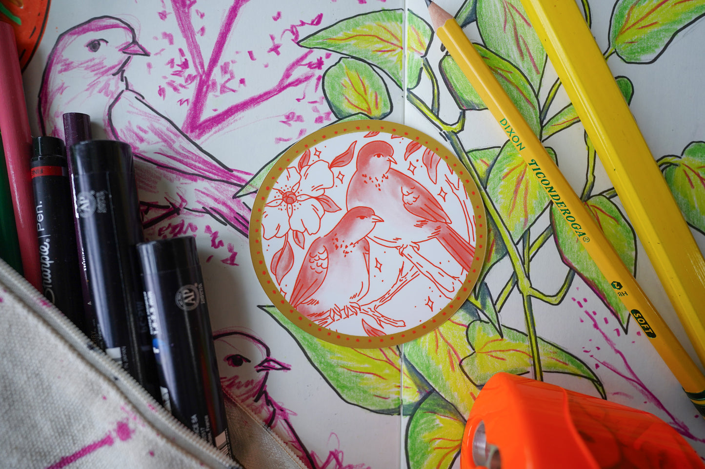 Pigeon Pals Sticker - FUNDRAISER