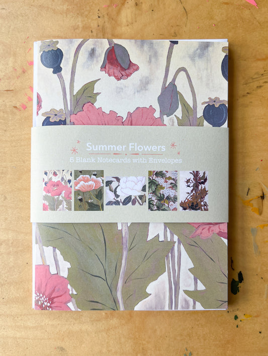 Summer Flowers Notecard Set
