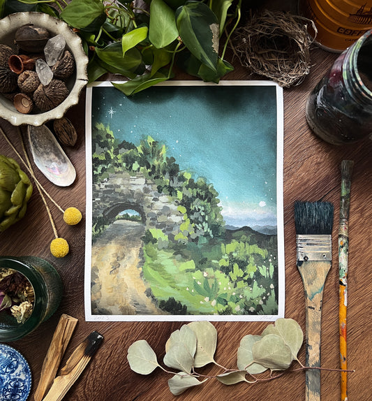 "Blue Ridge Tunnel" Canvas Print