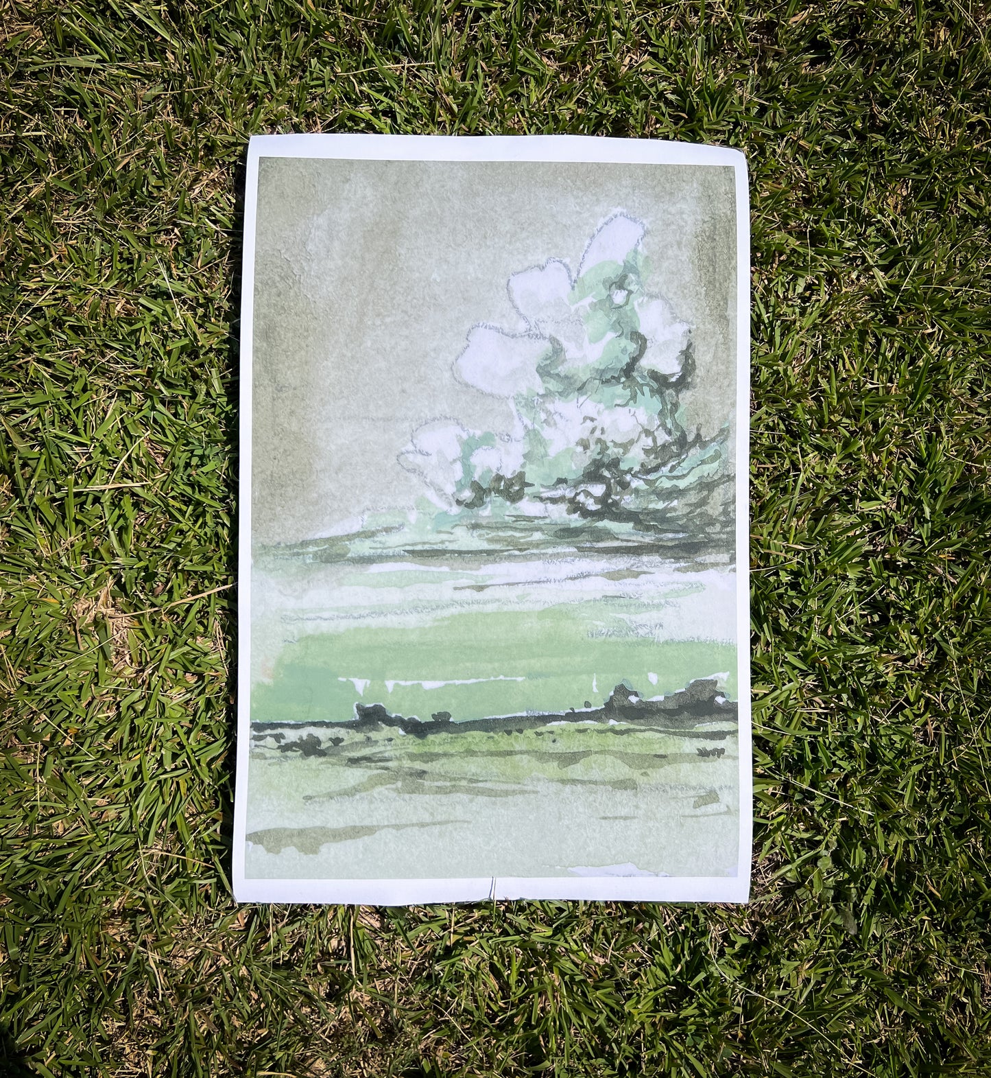 "Big Sky Somewhere" Canvas Print