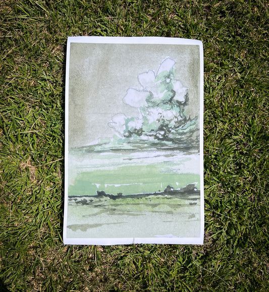 "Big Sky Somewhere" Canvas Print