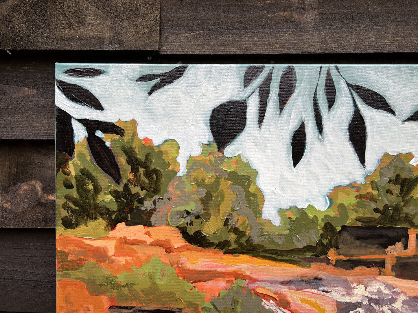 "Falls Park no. i" 30x40 Original Painting