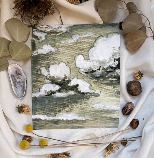 "Clouds no. i" Canvas Print