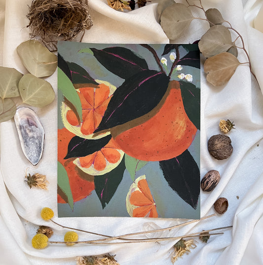 "Citrus no. ii" Canvas Print