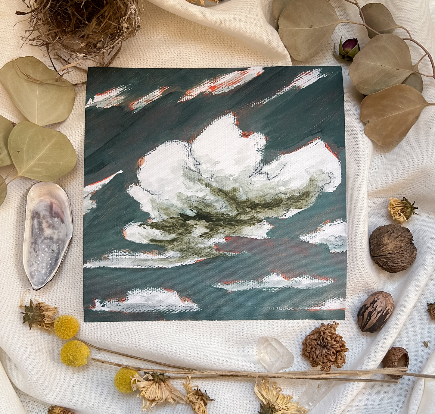 "Clouds no. ii" Canvas Print