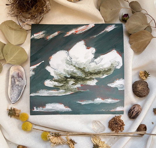 "Clouds no. ii" Canvas Print