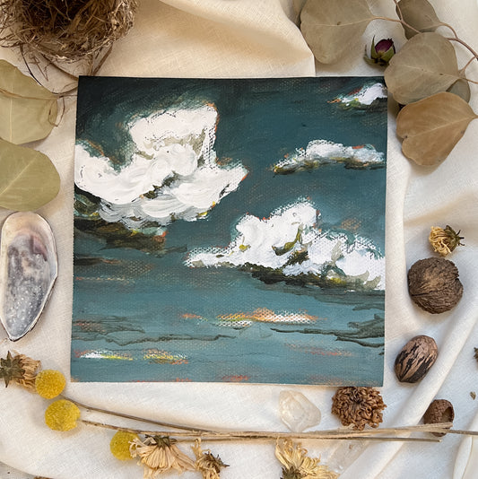 "Clouds no. iii" Canvas Print