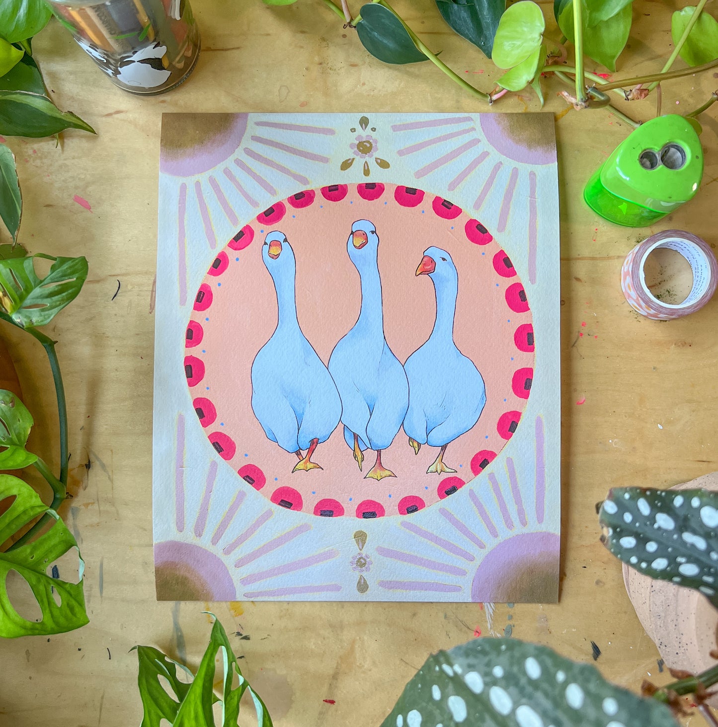 "Goose Crew" Archival Print