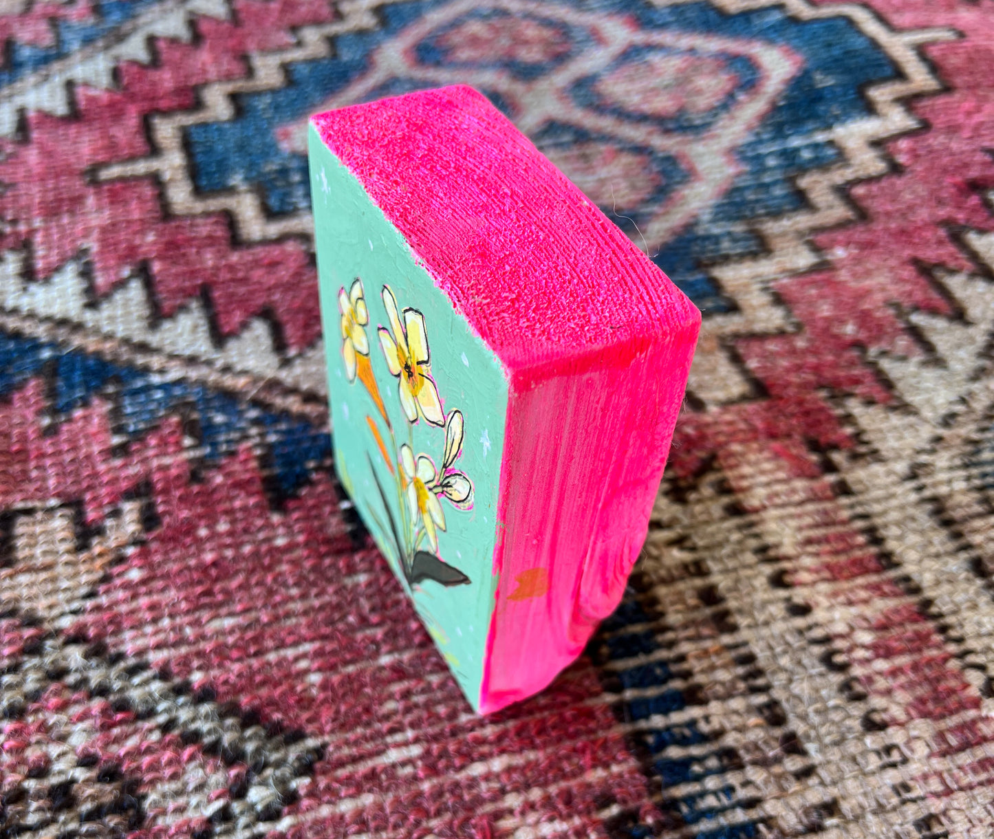 Small Yellow Daffodils - 3.5x4 Original