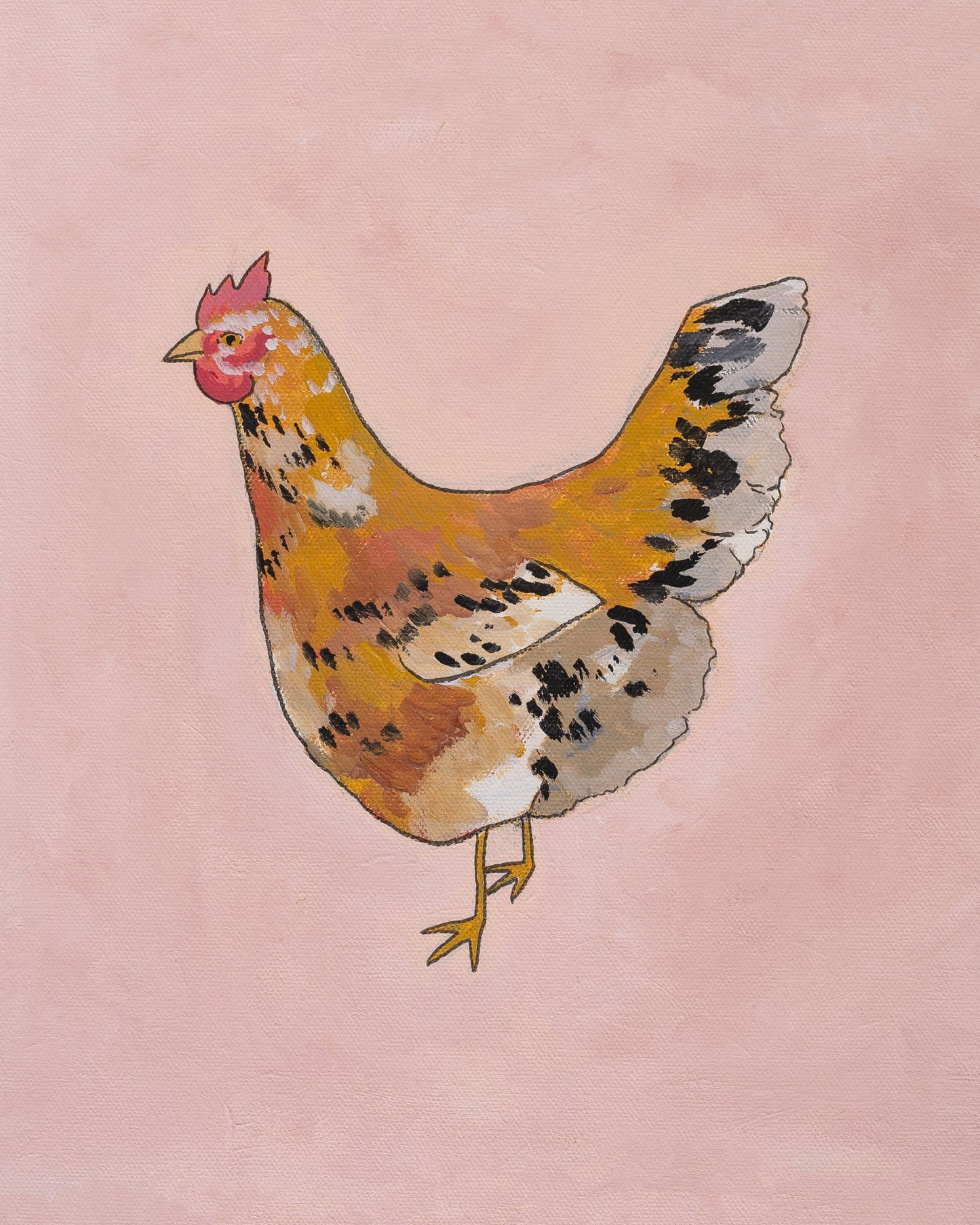 "Swedish Flower" Paper Print