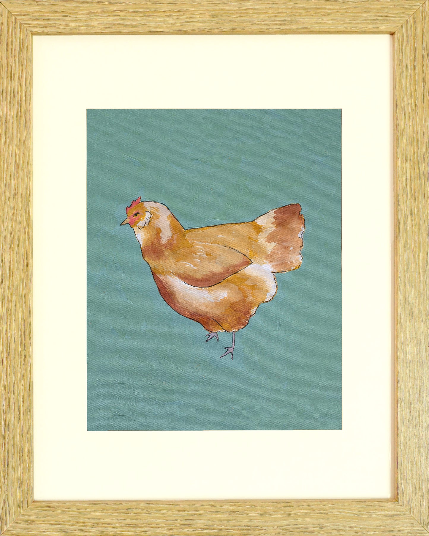 "Buff Ameraucana" Paper Print