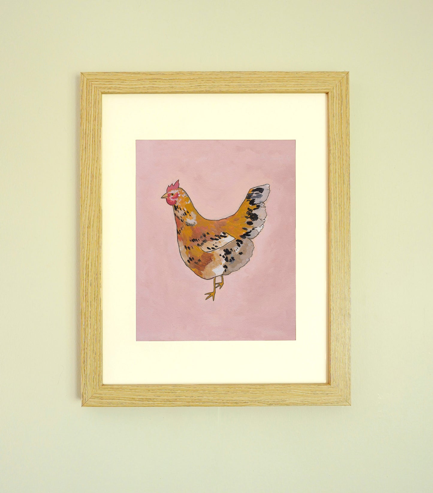 "Swedish Flower" Paper Print