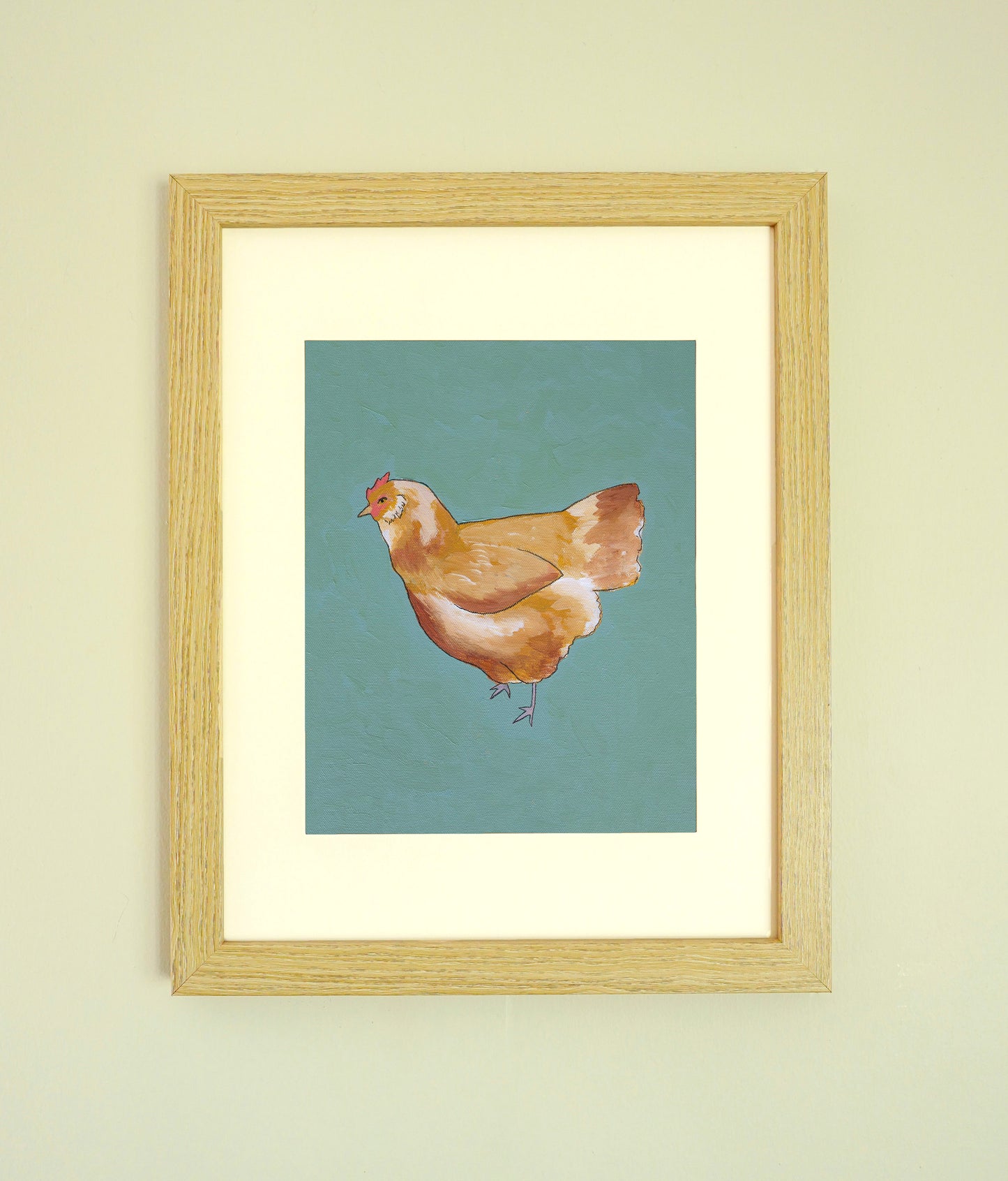 "Buff Ameraucana" Paper Print