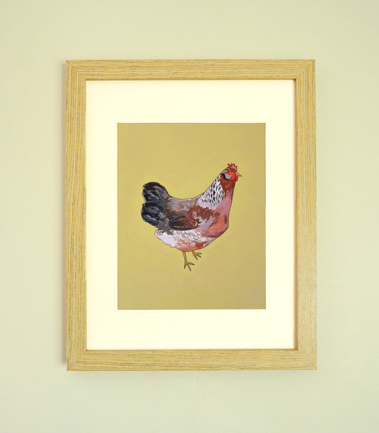 "Olive Egger" Paper Print