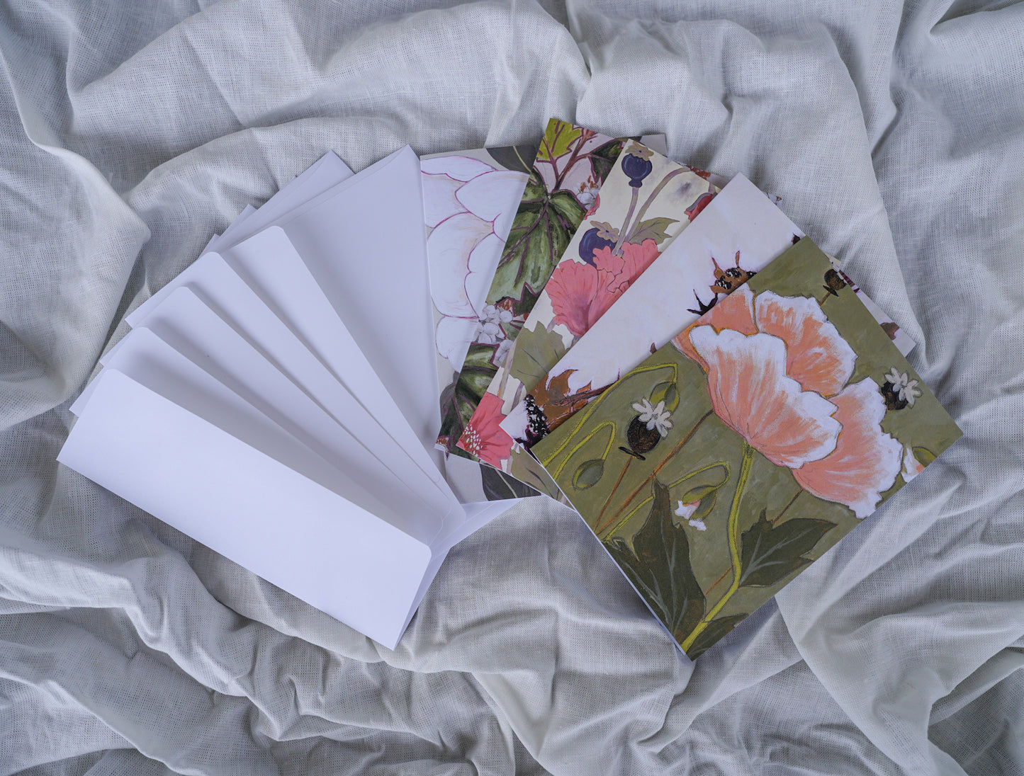 Summer Flowers Notecard Set