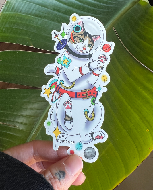 Space Kitten Sticker