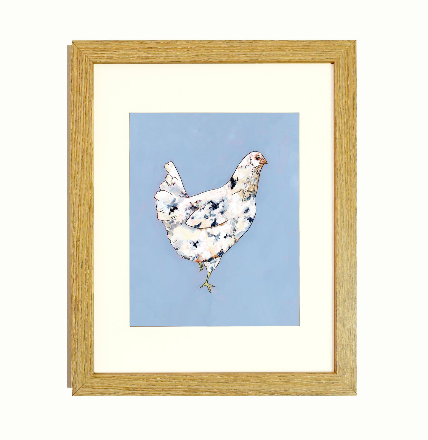 "Blue Egger" Archival Print