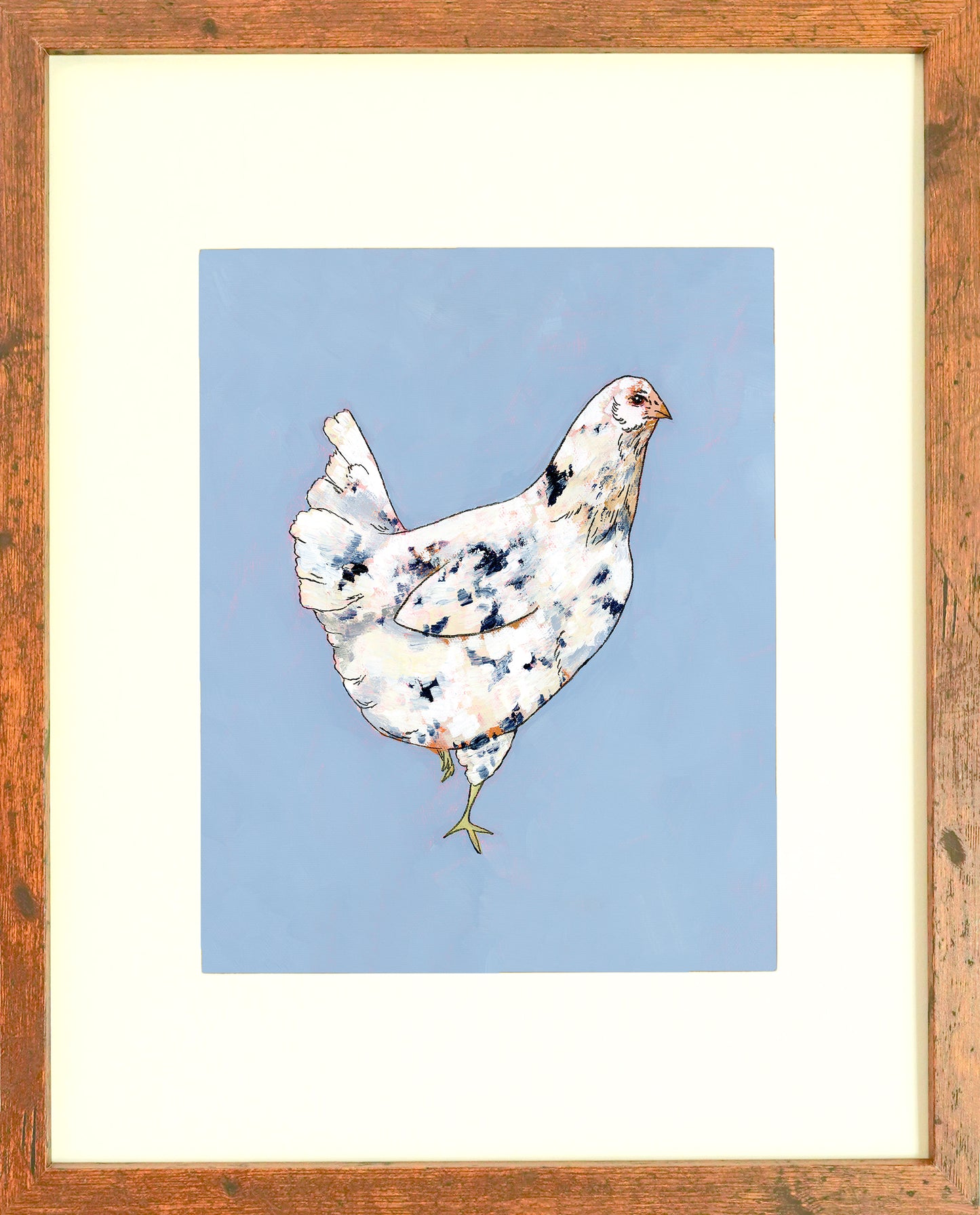"Blue Egger" Archival Print