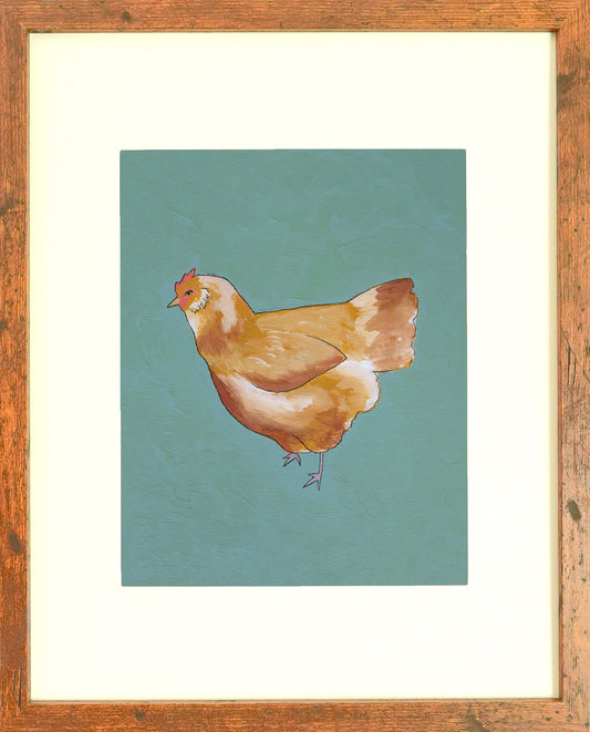 "Buff Ameraucana" Archival Print