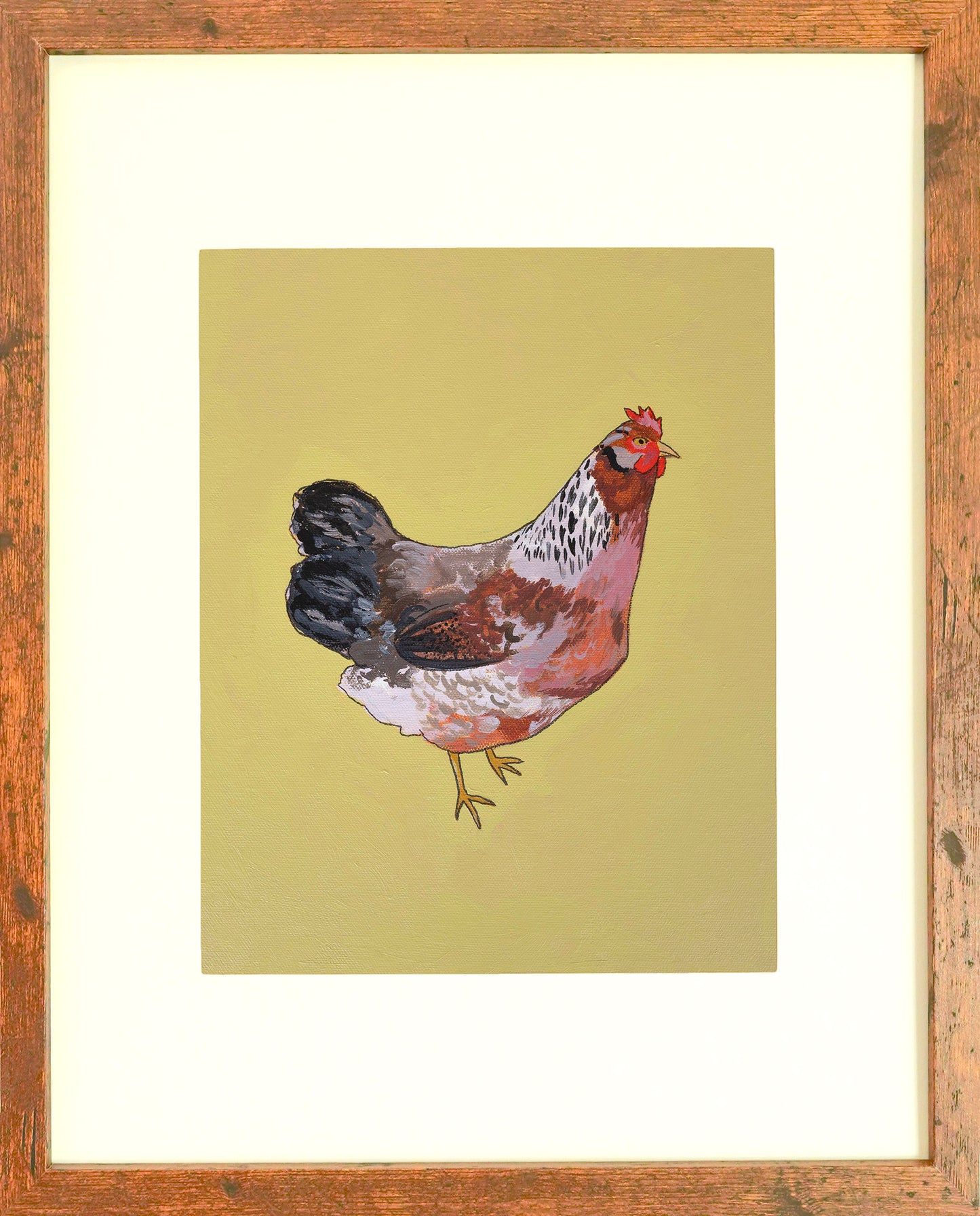 "Olive Egger" Paper Print