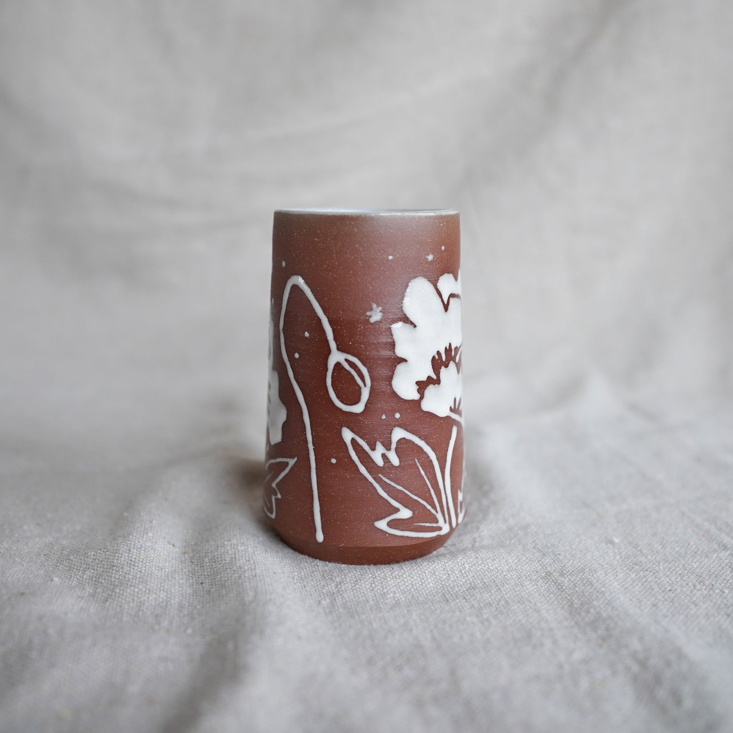 Brown and White Vase no. 3