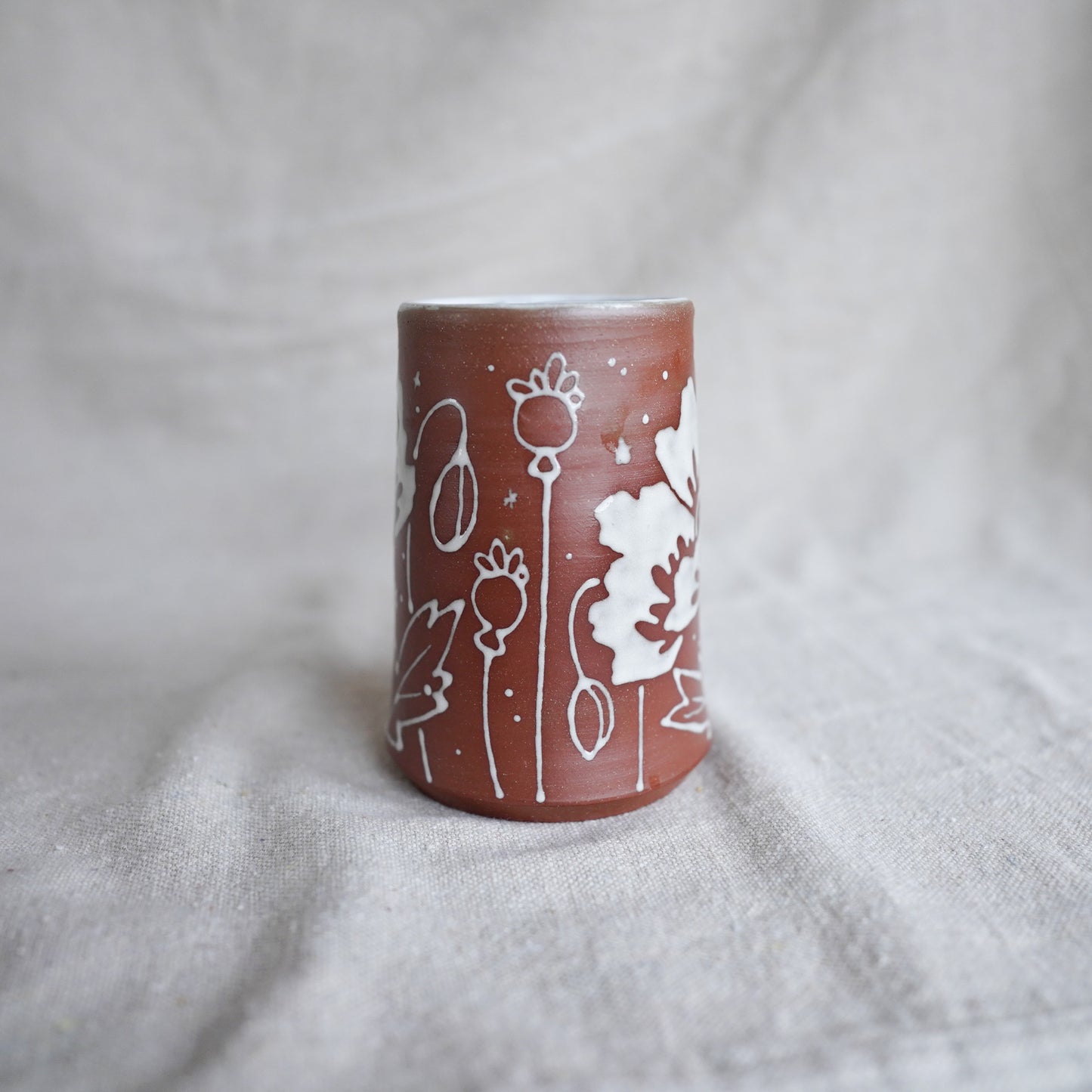 Brown and White Vase no. 2