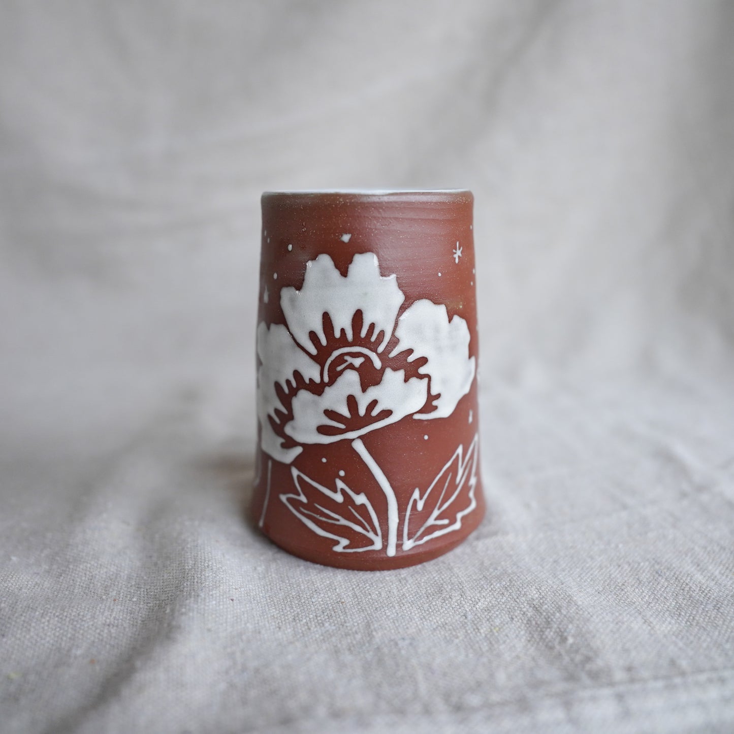 Brown and White Vase no. 2