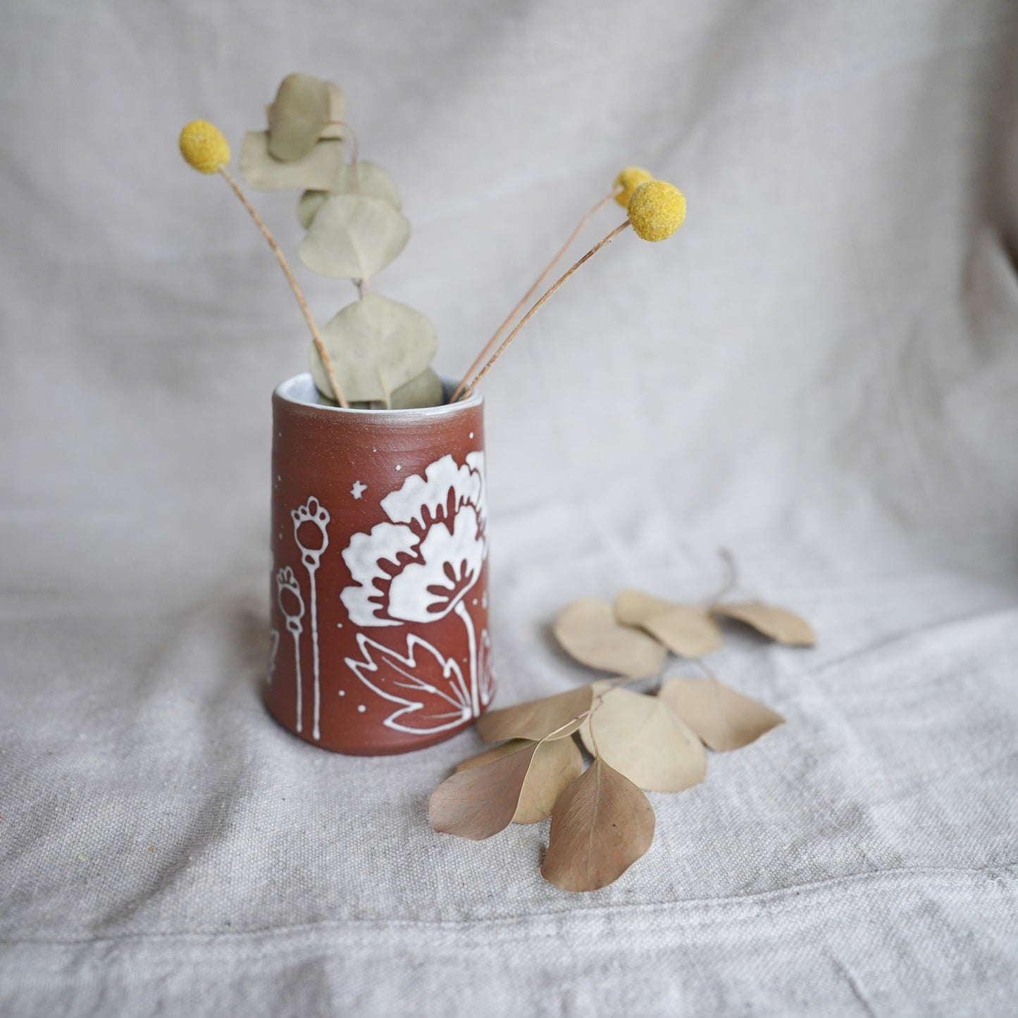 Brown and White Vase no. 2