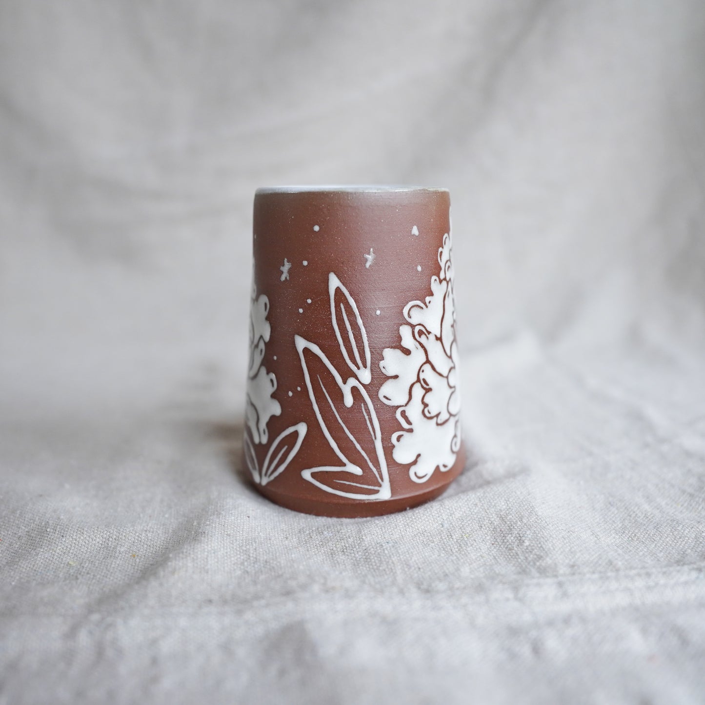 Brown and White Vase no. 1