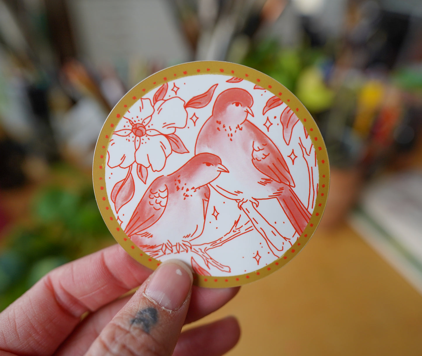 Pigeon Pals Sticker - FUNDRAISER