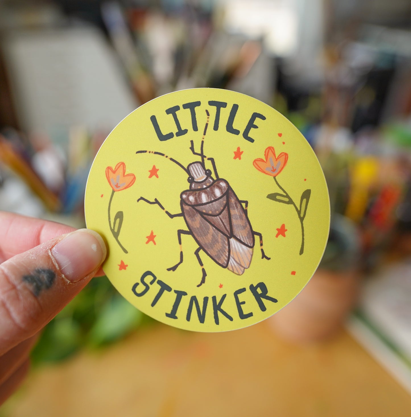 Little Stinker Sticker
