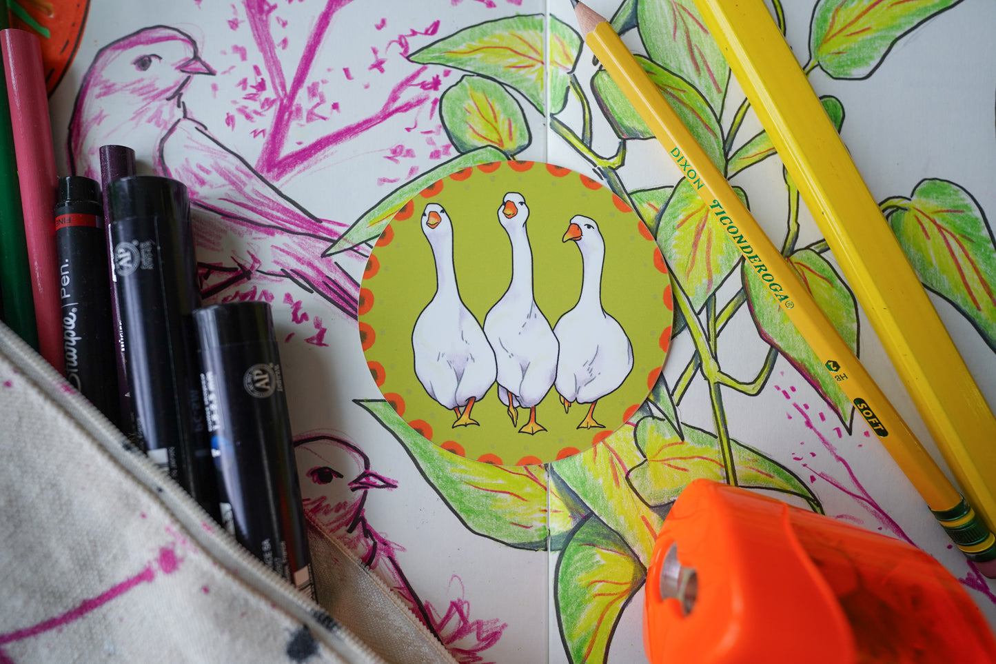 Goose Crew Sticker (B-Grade)