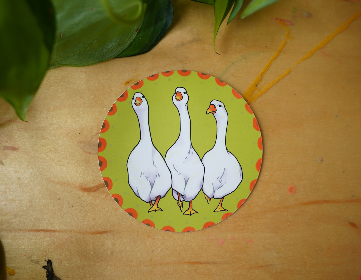 Goose Crew Sticker (B-Grade)