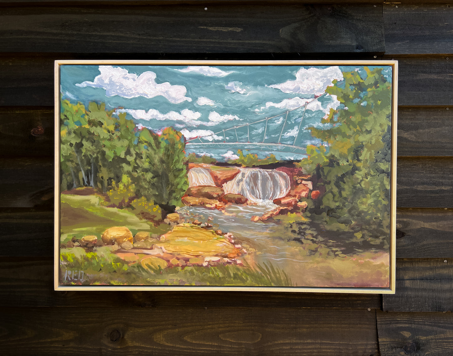 "Falls Park no. ii" Original Painting