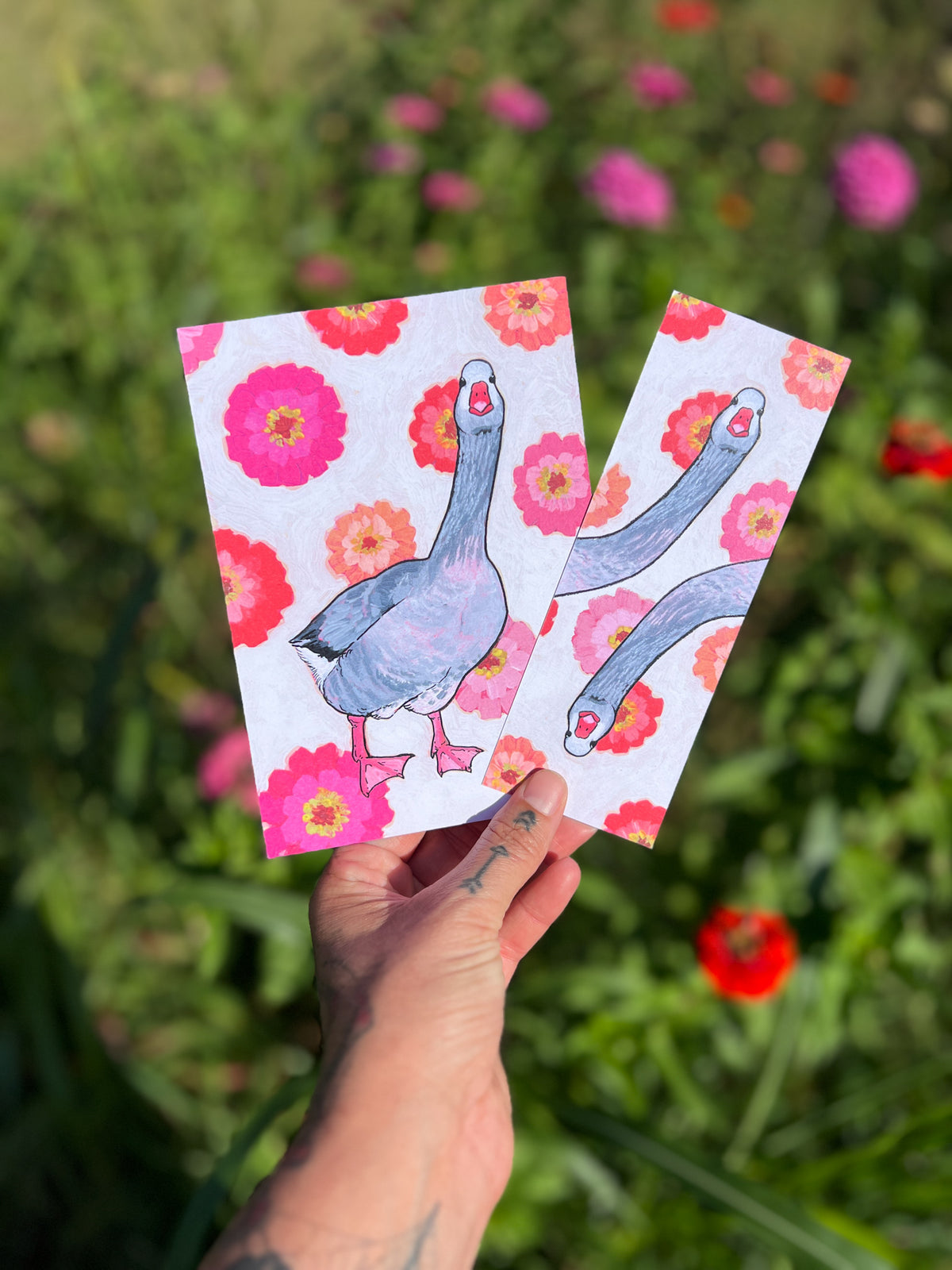 Bookmark + Postcard Mail Club