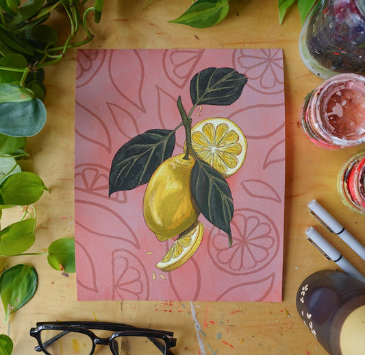"Lemon Drop" Archival Print