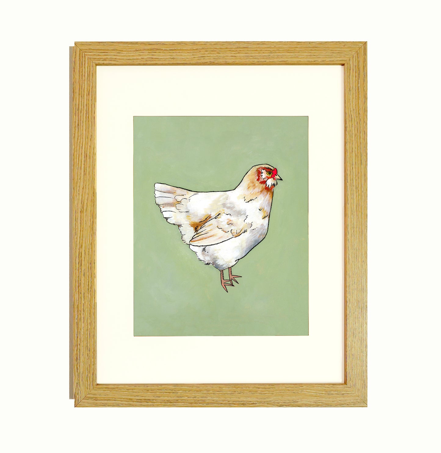 "Mint Easter Egger" Archival Print