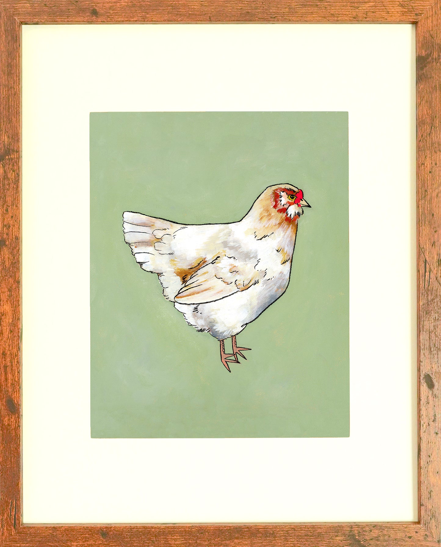"Mint Easter Egger" Archival Print