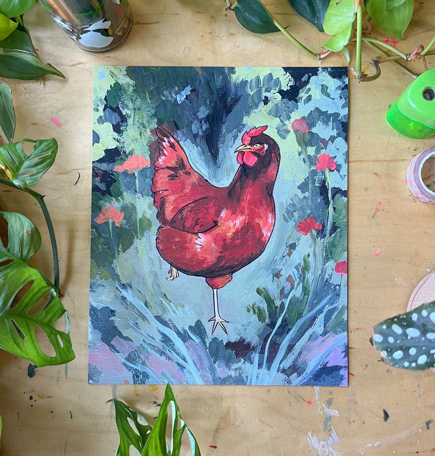 "Miss Cinnamon is Busy" Archival Print