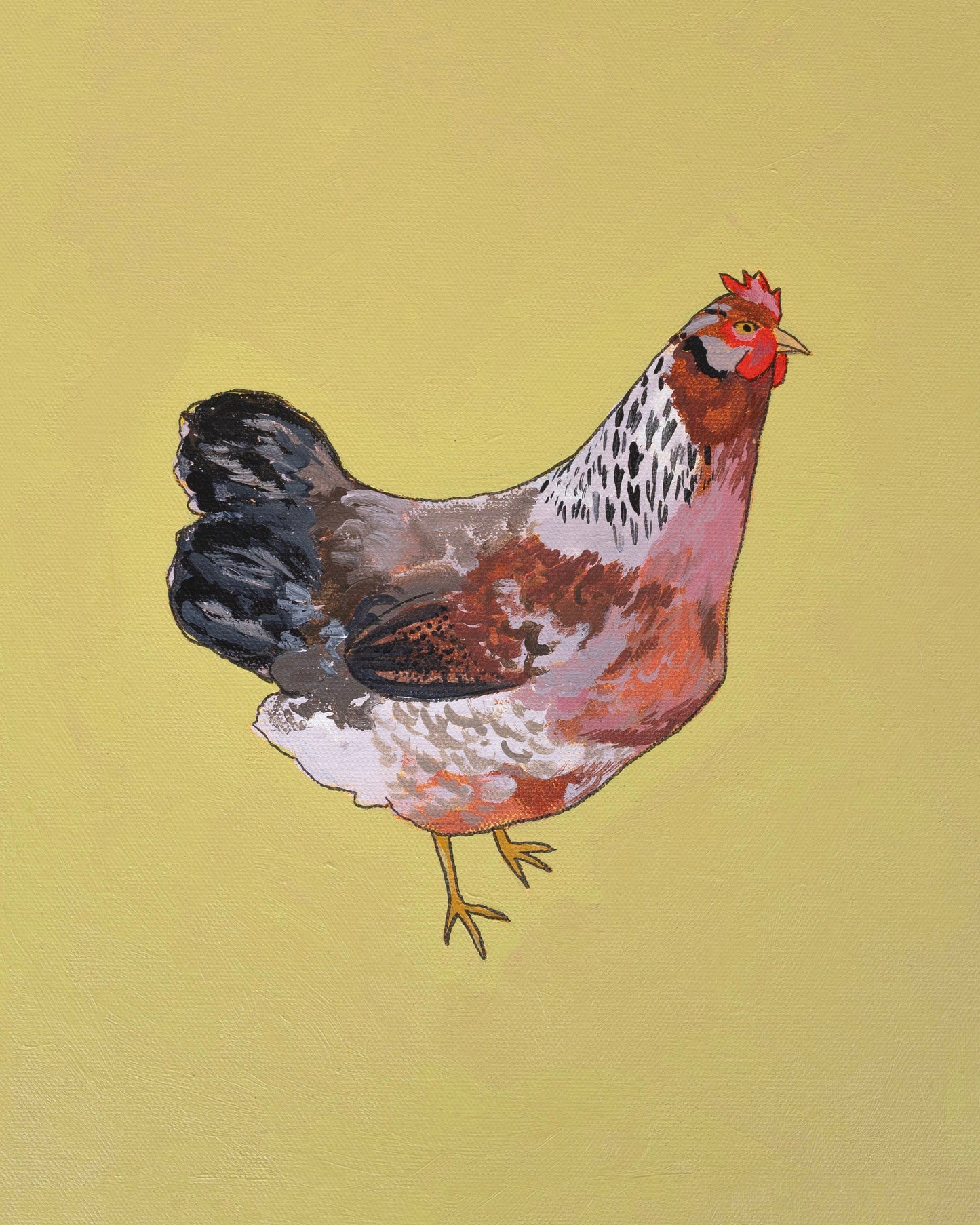 "Olive Egger" Paper Print