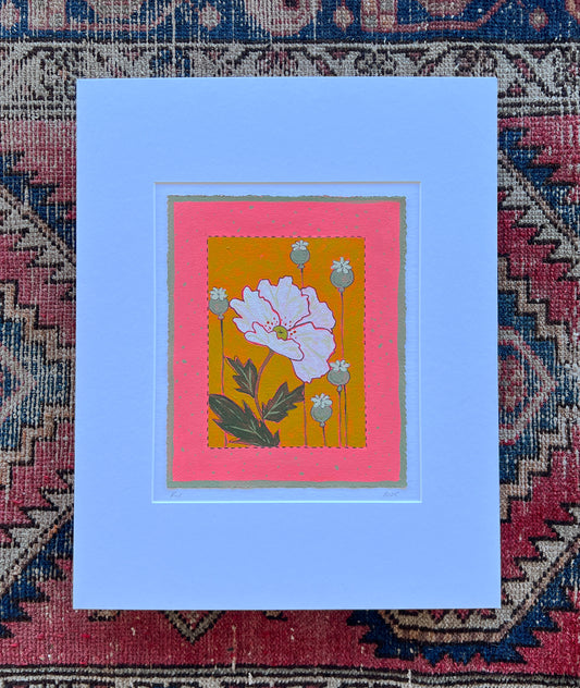 Poppy Princess - 9x11 Matted Original