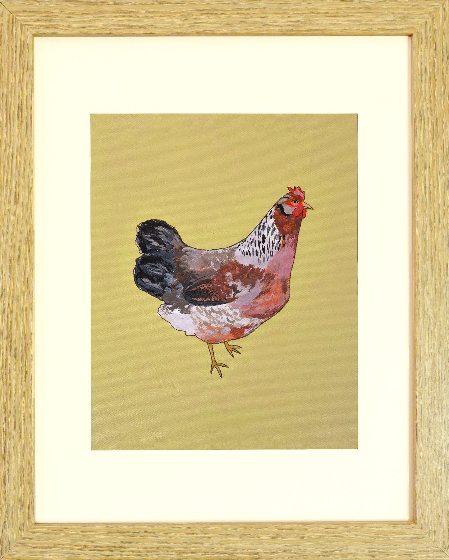 "Olive Egger" Paper Print