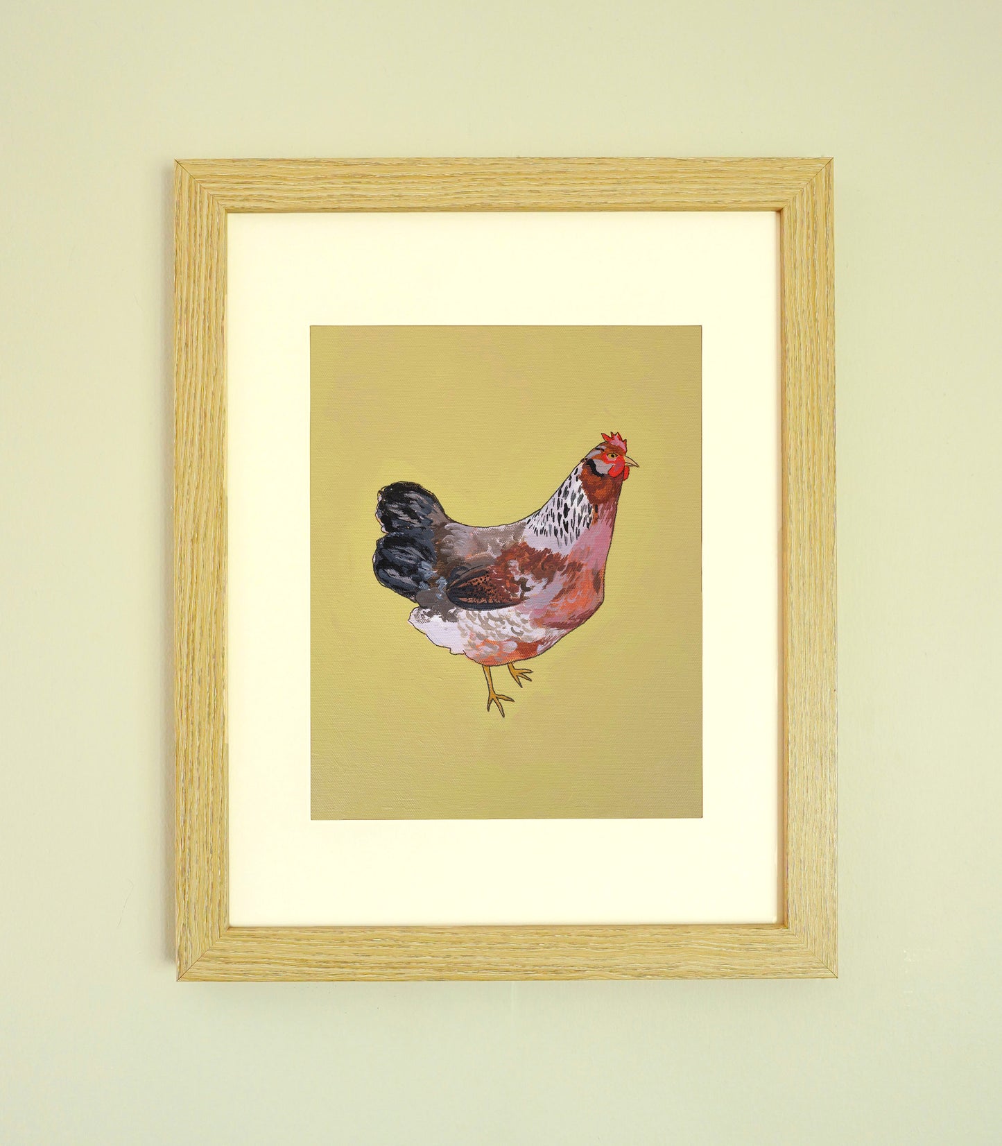"Olive Egger" Paper Print